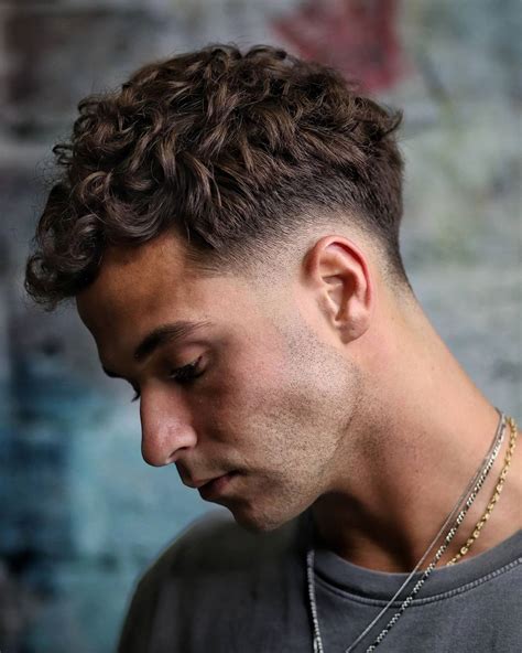 curly to straight hair male|straight hair to curly boys.